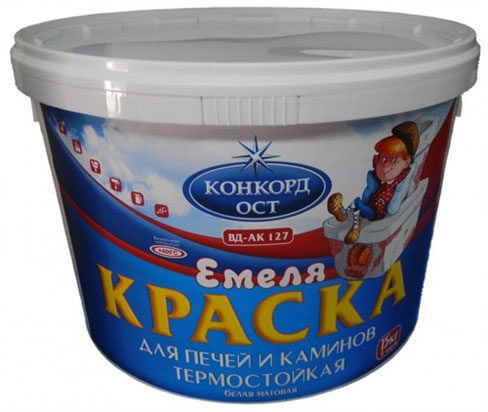 чем покрасить камин