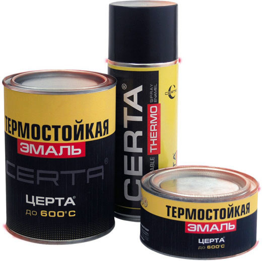 покраска камина