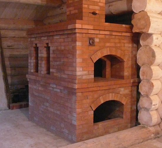 чертежи кирпичных печей для дома