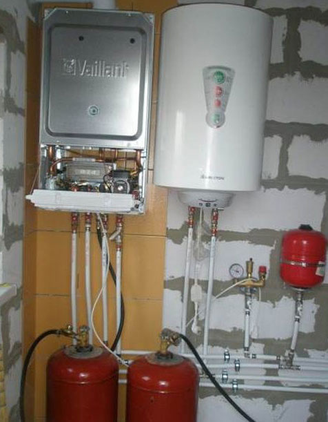 сжиженный газ для отопления дома