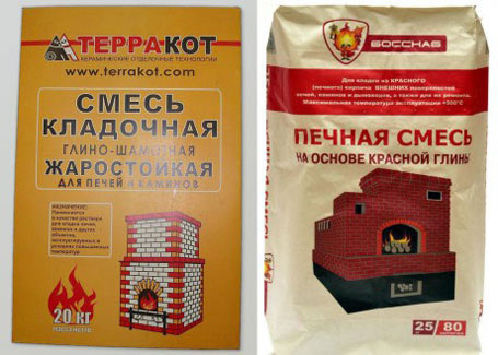 кладка камина