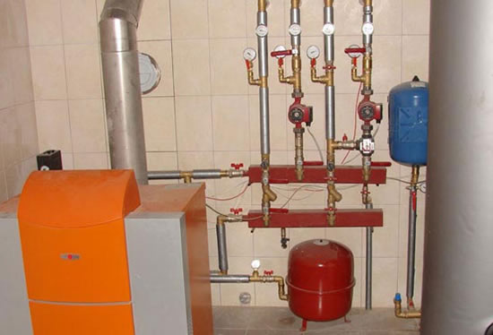 самодельное газовое отопление