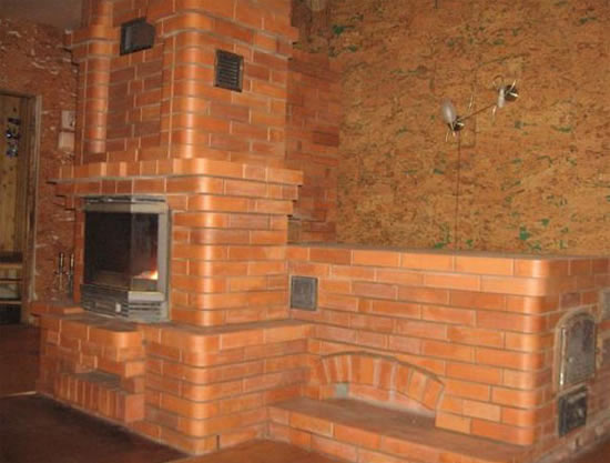 печное отопление деревянного дома особенности